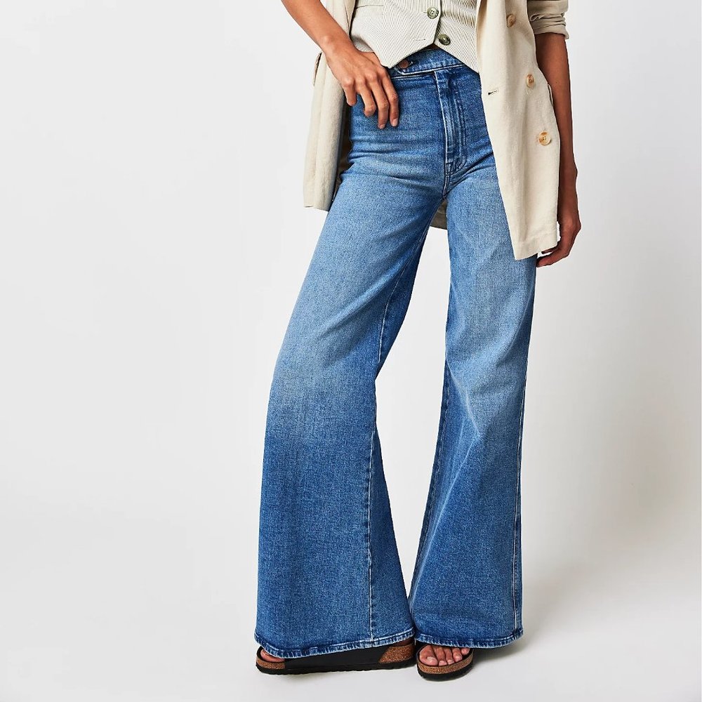 MOTHER Jeans- Tab Roller Skimp-  From Out of Town Wash